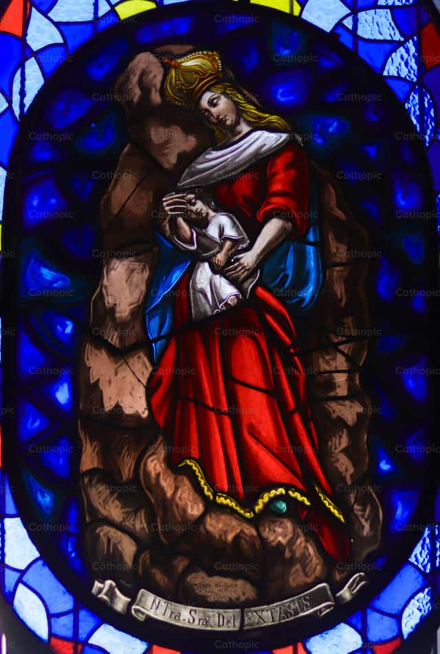 Nuestra Señora del Éxtasis - Banco de imágenes católicas