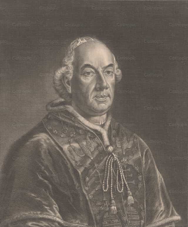 VI. Piusz pápa portréja - Katolikus stockképek