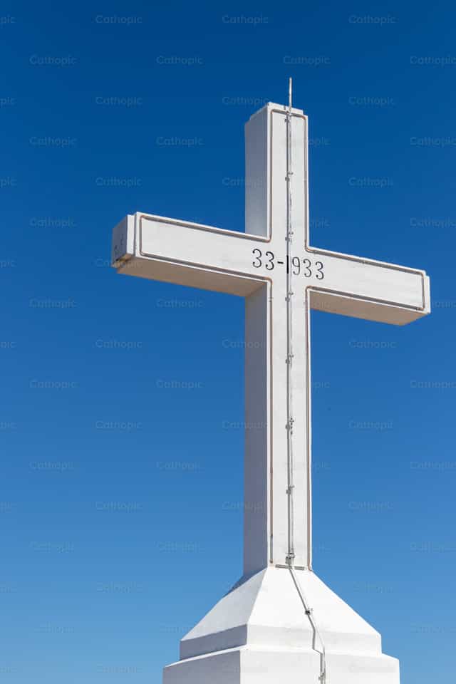 Croix à Medjugorje - Images catholiques de stock - Photo de Luke Miller