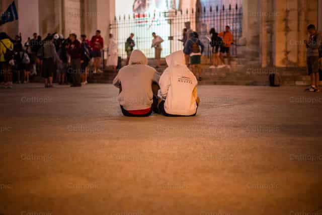 Consolo: Estarei aqui por você - Imagens católicas de stock - Foto de Vytautas Markūnas SDB