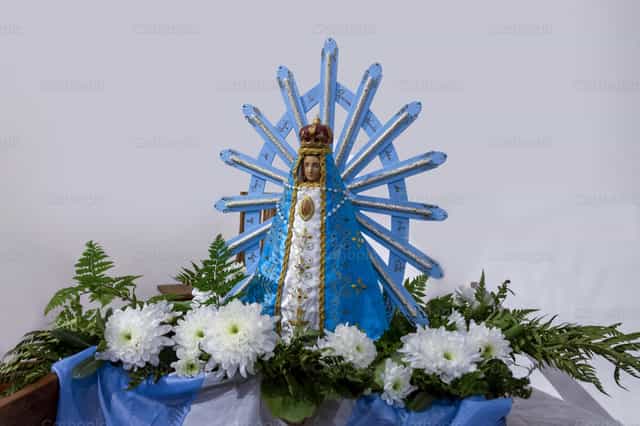 Virgem de Luján - Imagens católicas de stock