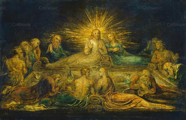 최후의 만찬 - 가톨릭 스톡 이미지 - 사진 제공 Restored Christian Art