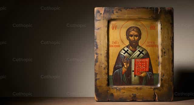 Icona di San Nicola - Immagini stock cattoliche - Foto di Noemí Márquez