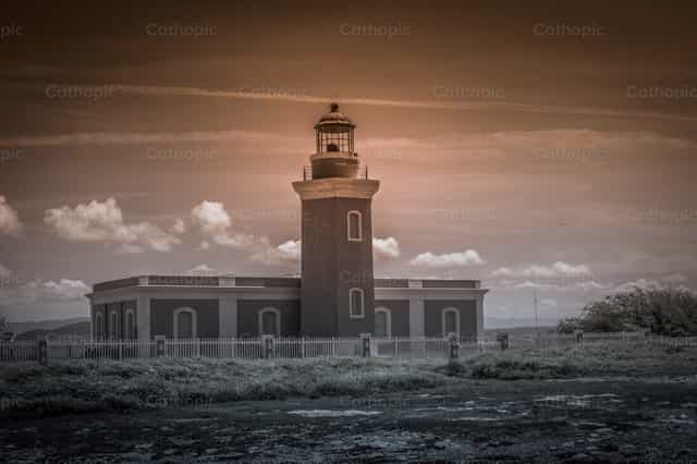 Faro Cabo Rojo - Banco de imágenes católicas - Fotografía por Gerardo Hernandez Carrasquillo