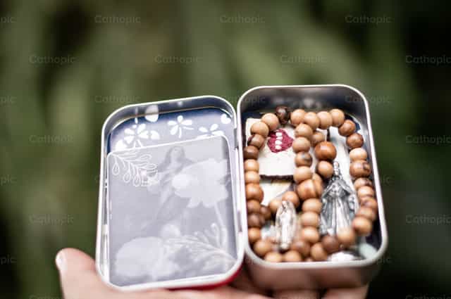 Oratório Mariano - Imagens católicas de stock - Foto de Carolina BR