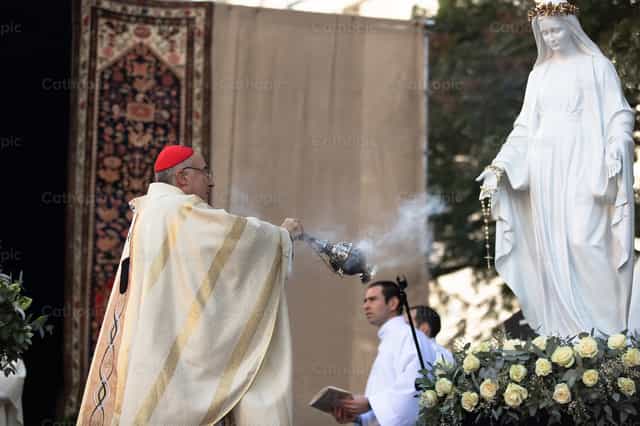 Bênção a Maria - Imagens católicas de stock - Foto de rominafc