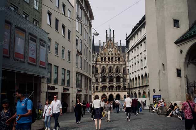 Stad München - Katholieke stockfoto's