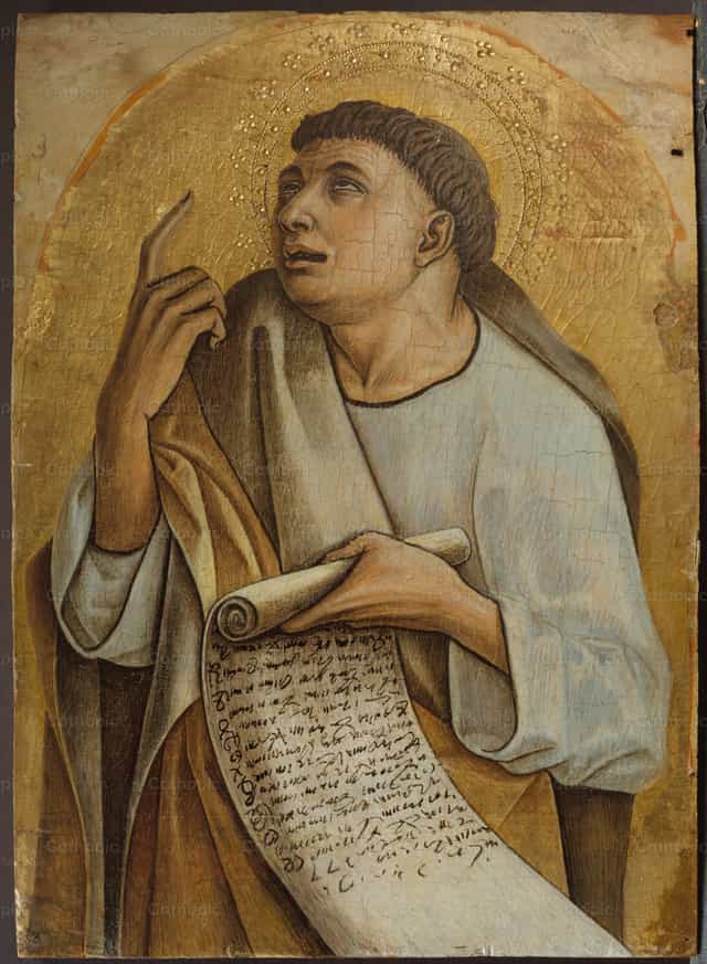 Um apóstolo - Imagens católicas de stock - Foto de Restored Christian Art