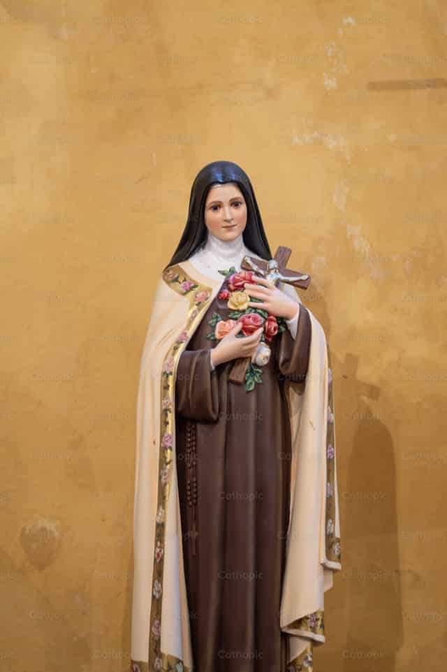 Heilige Theresia van het Kind Jezus - Katholieke stockfoto's - Foto door Carolina BR