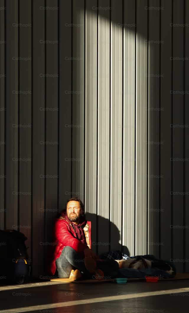 Pobreza - Banco de imágenes católicas - Fotografía por Saul Ibarra