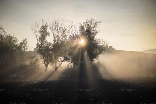 Sunrise - Catholic stock images - Photo by Vytautas Markūnas SDB