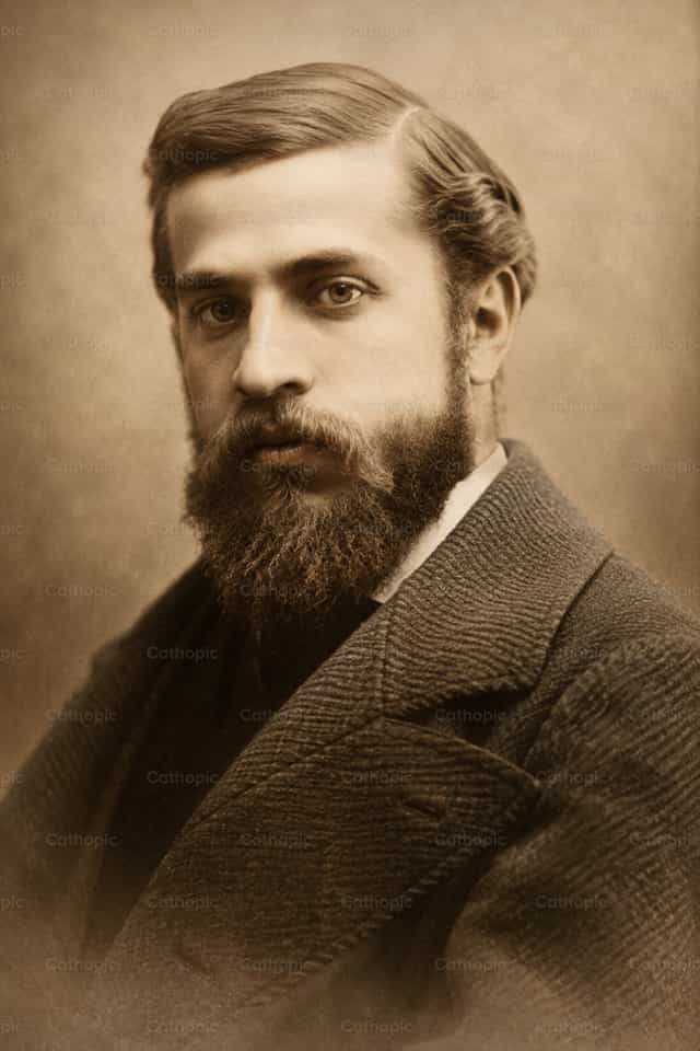 Venerabile Antonio Gaudí - Immagini stock cattoliche - Foto di Irene Maciá Doménech