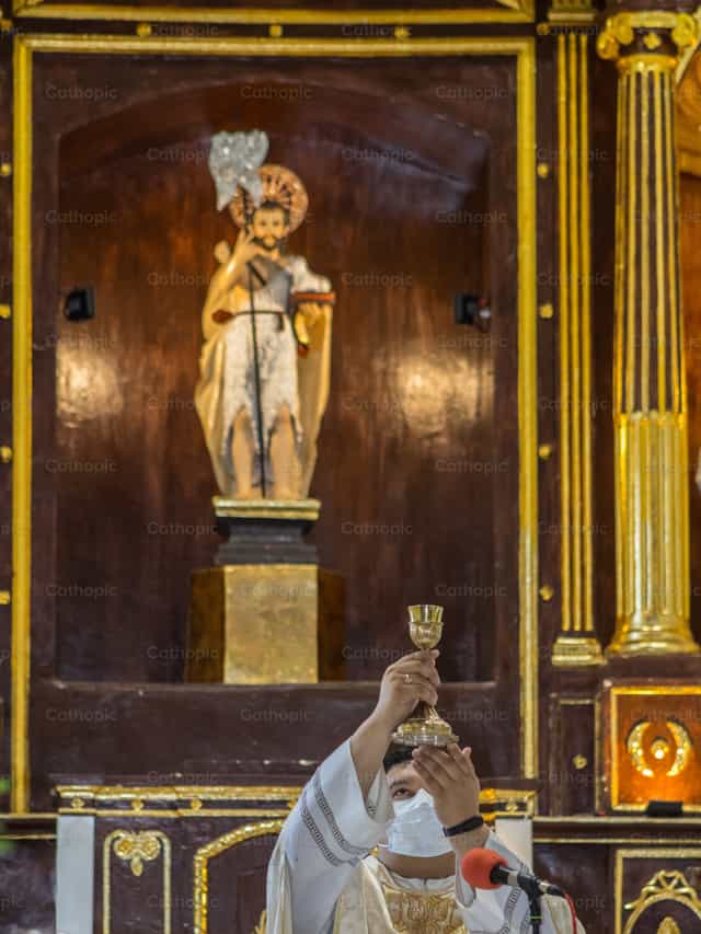 My Lord and my God - Catholic stock images
