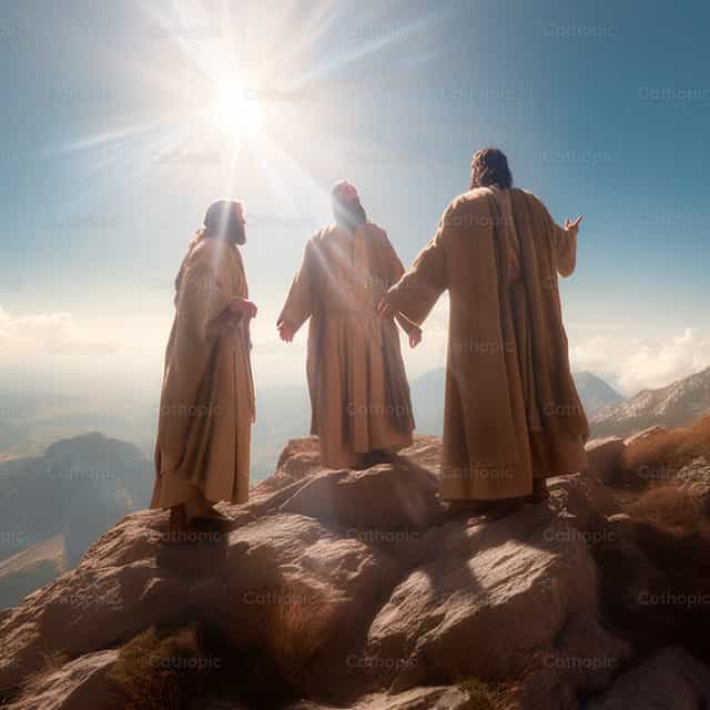 Pagbabagong-anyo ni Hesus - Mga Catholic stock image - Larawan ni Ronald Sandino