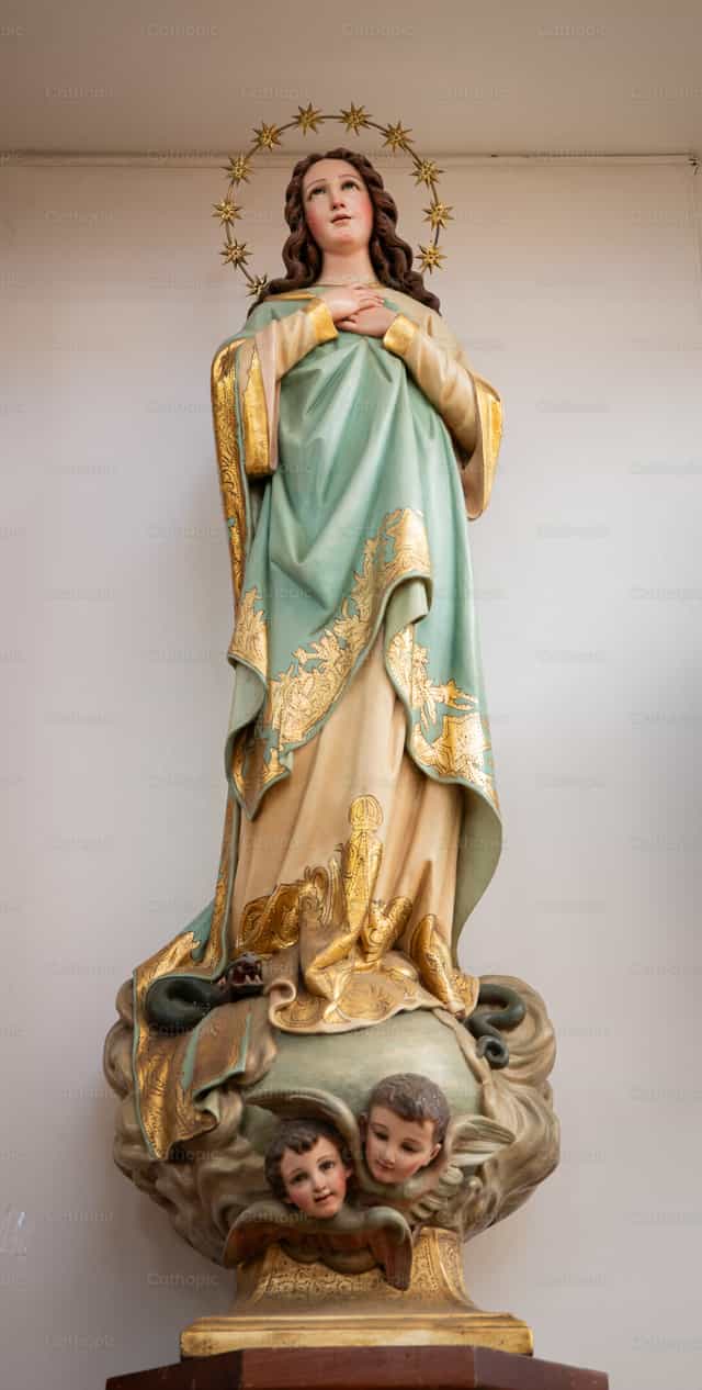 Ang Kalinis-linis na Paglilihi - Mga Catholic stock image - Larawan ni Carolina BR