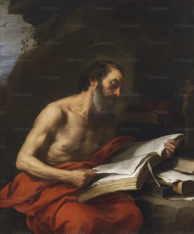 Szent Jeromosz - Katolikus stockképek - Fotó: Restored Christian Art