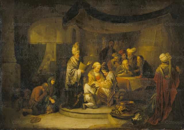 La Circoncisione di Cristo - Immagini stock cattoliche - Foto di Restored Christian Art