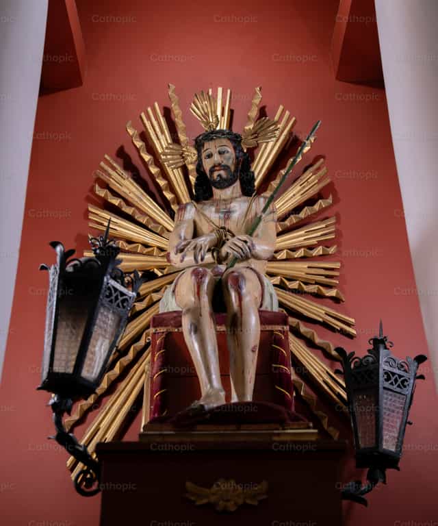 Jesus açoitado - Imagens católicas de stock - Foto de Carolina BR