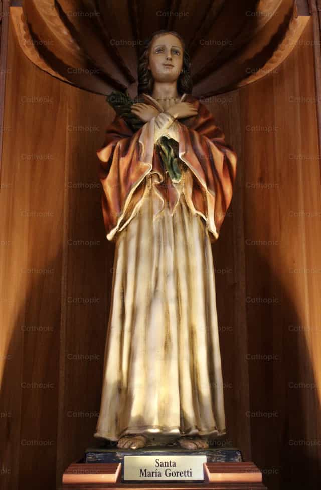 Santa Maria Goretti - Banco de imágenes católicas - Fotografía por Paola Rossinelli