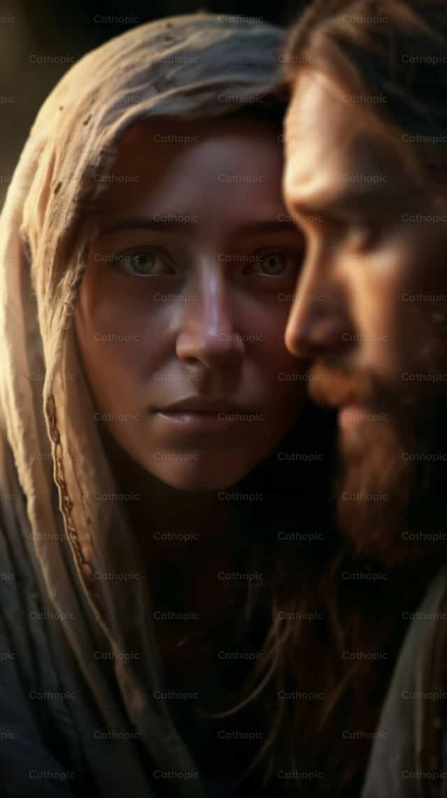 Maria Maddalena e Gesù di Nazaret - Immagini stock cattoliche - Foto di Diócesis de Córdoba