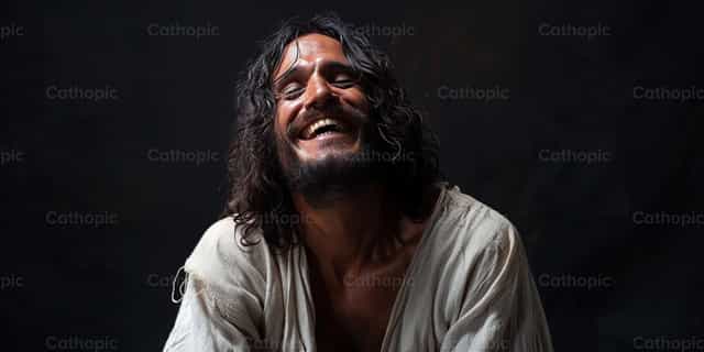 예수님의 웃음 - 가톨릭 스톡 이미지 - 사진 제공 Paola Rossinelli