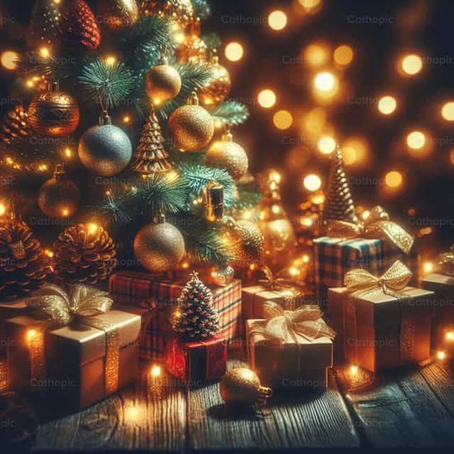Kerstboom - Katholieke stockfoto's - Foto door Lupe Belmonte
