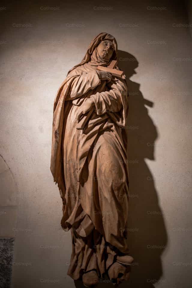 Santa Teresa ng Jesus - Mga Catholic stock image