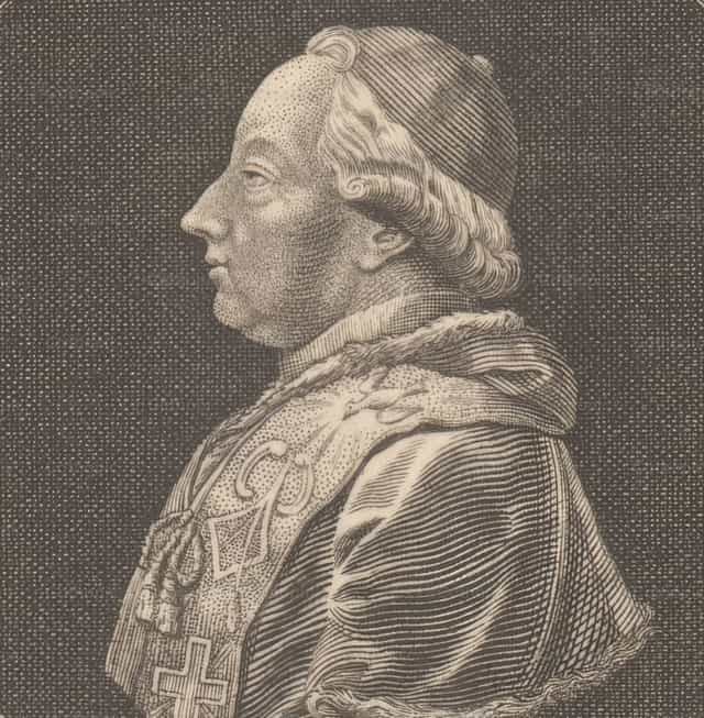 Retrato del papa Pío VI - Banco de imágenes católicas - Fotografía por Cathopic
