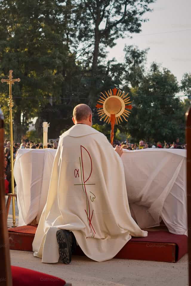 Corpus Christi - Imagens católicas de stock