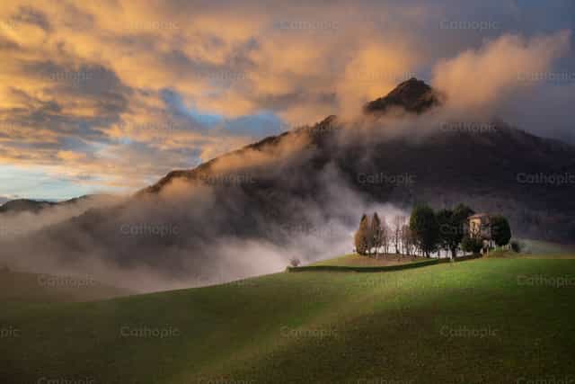 Contemplando la majestad de la creación - Banco de imágenes católicas - Fotografía por Pierluigi Palazzi