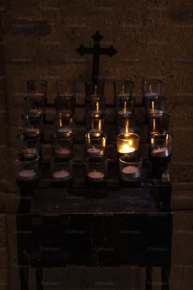 Velas - Banco de imágenes católicas