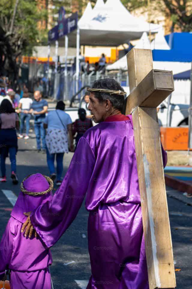 Nazareno - Banco de imágenes católicas - Fotografía por Andrés José Barbera Zambrano