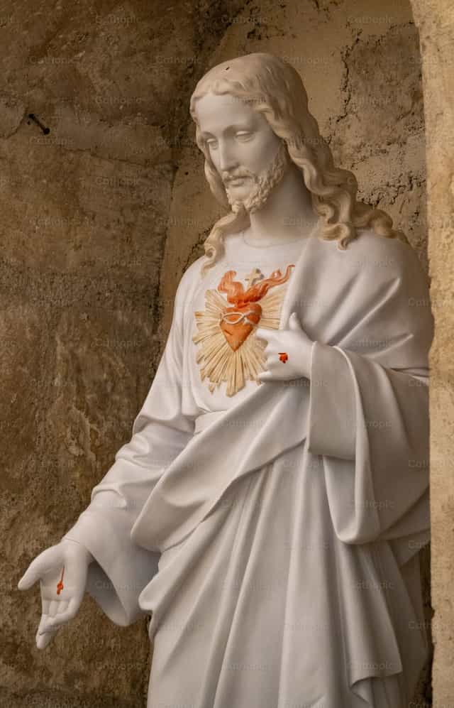 Heiligstes Herz Jesu Christi - Katholische Stockfotos
