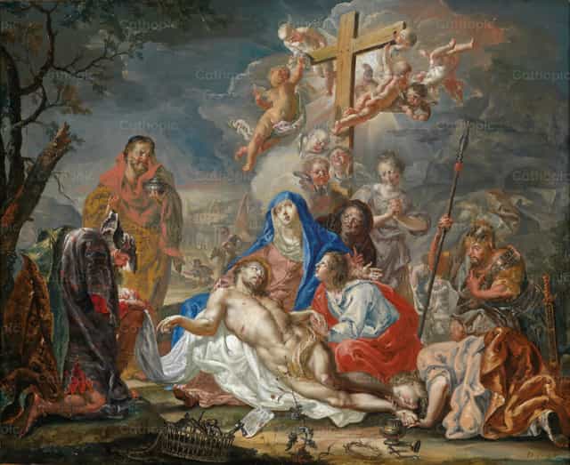 El Lamento de Cristo - Banco de imágenes católicas - Fotografía por Restored Christian Art