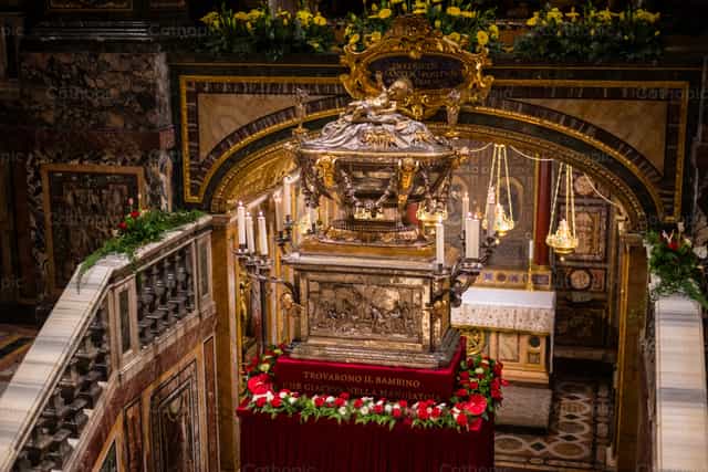 A Sagrada Manjedoura - Imagens católicas de stock - Foto de Vytautas Markūnas SDB