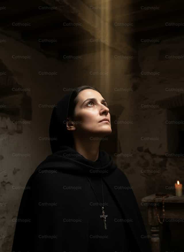 Santa Gemma Galgani - Ang mistika ng Lucca - Mga Catholic stock image