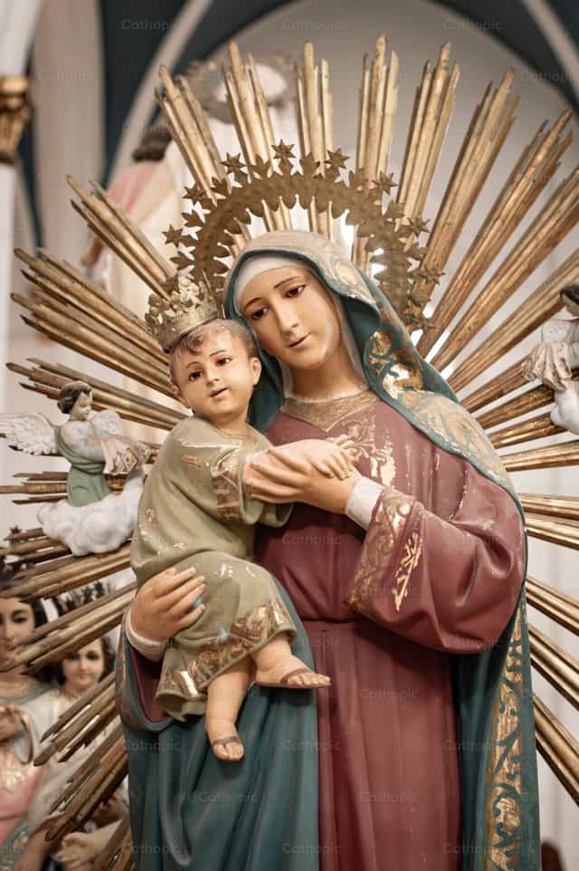 Nuestra Senora del Perpetuo Socorro - Banco de imágenes católicas