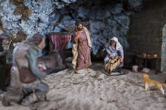 Nacimiento de Cristo - Banco de imágenes católicas - Fotografía por Álvaro García