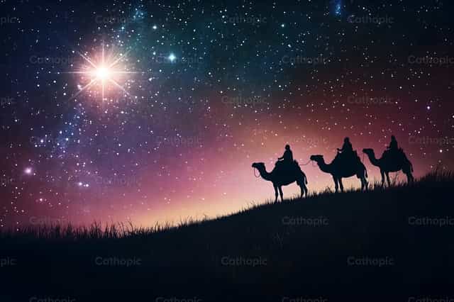Tres Reyes Magos - Banco de imágenes católicas