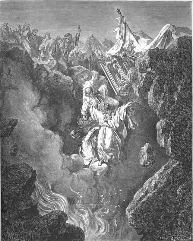 코라와 다탄과 아비람의 죽음 - 가톨릭 스톡 이미지 - 사진 제공 Restored Christian Art