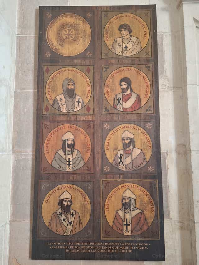 Visigothic Bishops of Ilici - Catholic stock images - Photo by Irene Maciá Doménech
