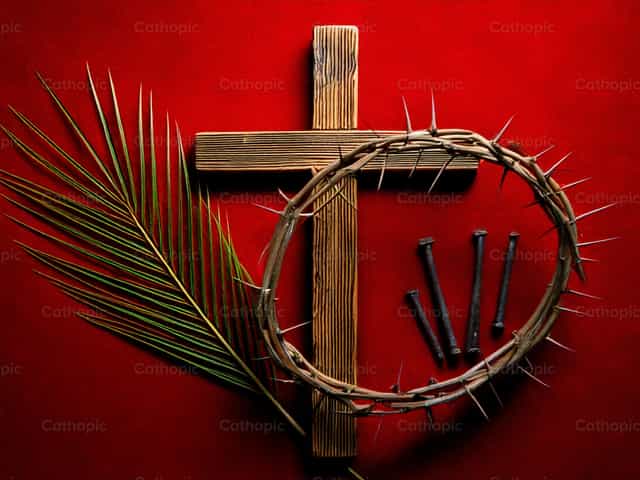 Linggo ng Pasko ng Pagkabuhay - Mga Catholic stock image