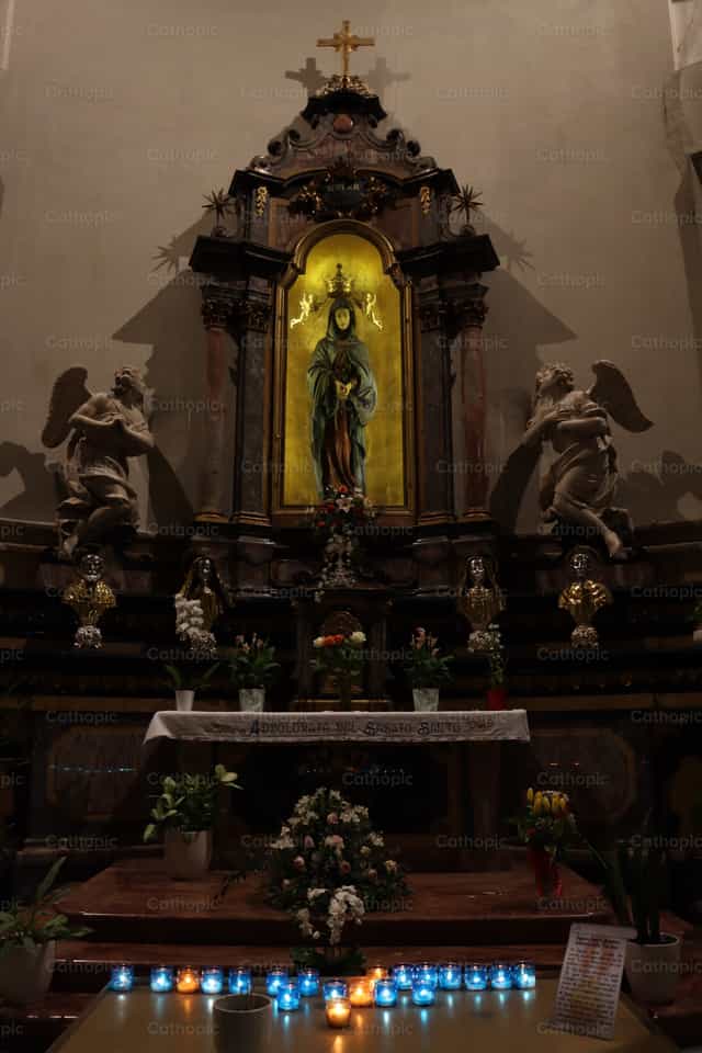 Virgin of solitude - Catholic stock images - Photo by Saul Ibarra