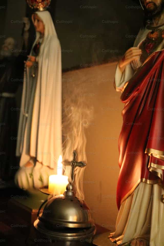Jesús y la Virgen María - Banco de imágenes católicas