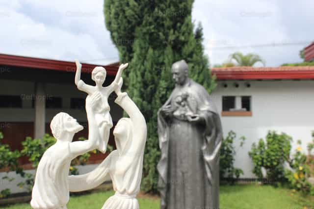 Banal na Pamilya: Hesus, Maria at Jose - Mga Catholic stock image