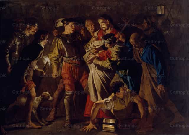 基督被捕 - 天主教图库图片 - 摄影： Restored Christian Art