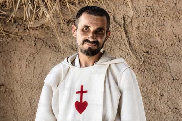 Heiliger Charles de Foucauld - Katholische Stockfotos