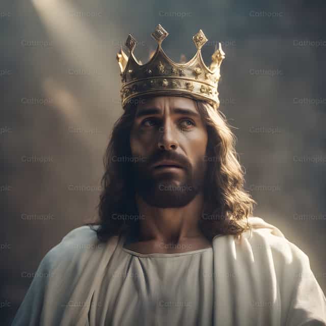 Jesus, el Rey - Banco de imágenes católicas