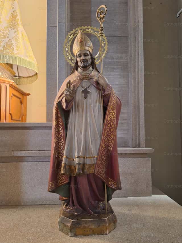 San Blas - Mga Catholic stock image