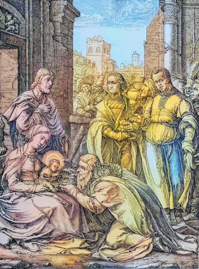 Adoración de los Magos - Banco de imágenes católicas - Fotografía por Bible and Art